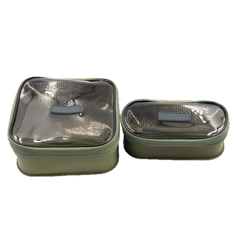Fish Finder Case - 小型EVA製カープフィッシングバケツ、厚手で持ち運び可能な釣り用収納バケツ