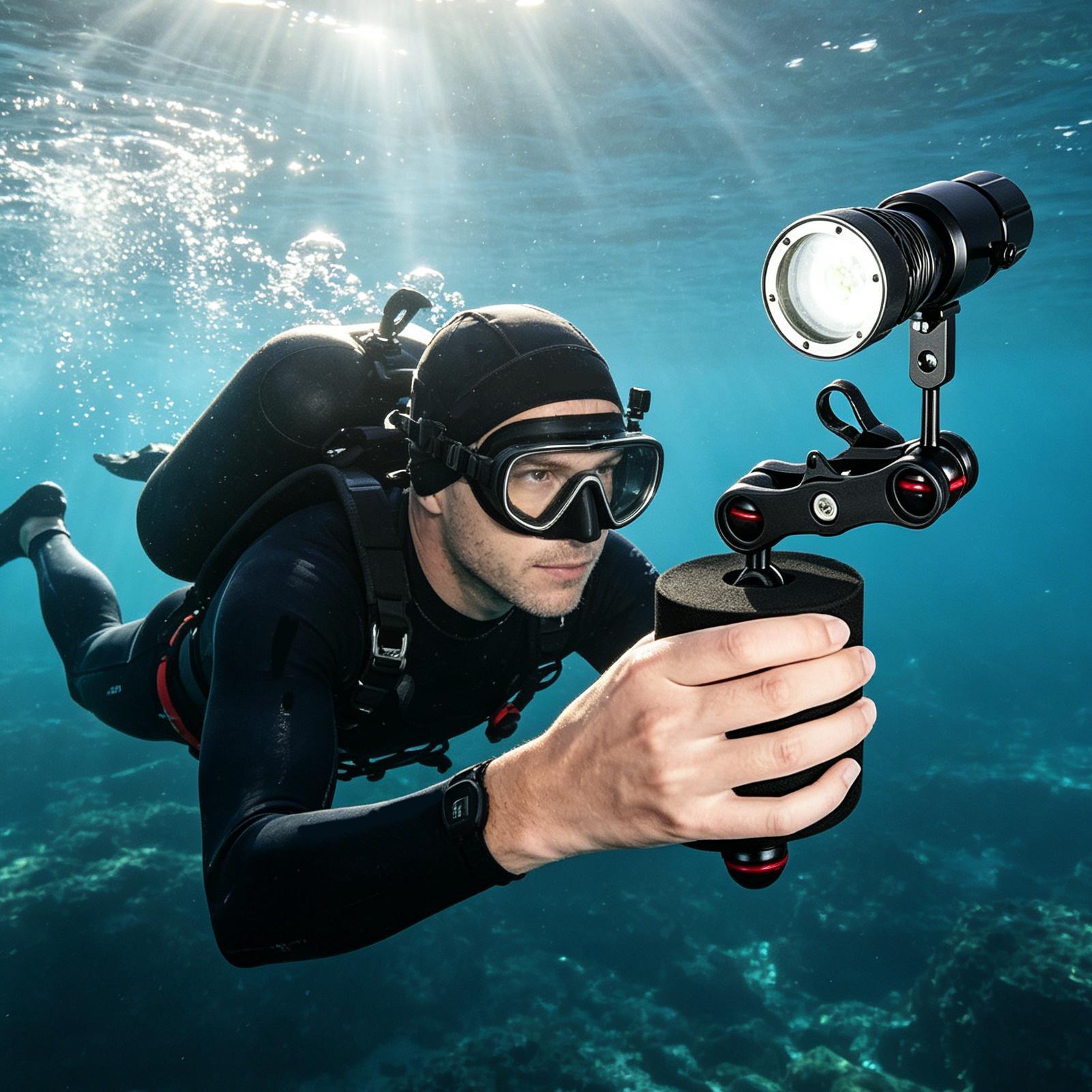 4個入り カメラ用浮力キット。軽量で水中で使用できるカメラ用 - Underwater Camera のレビューと価格