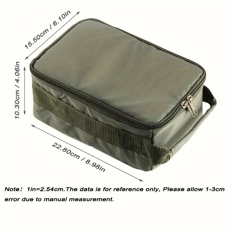 取り外し可能な仕切り付きのポータブル釣り道具バッグ。オックス - Fish Finder Case のレビューと価格