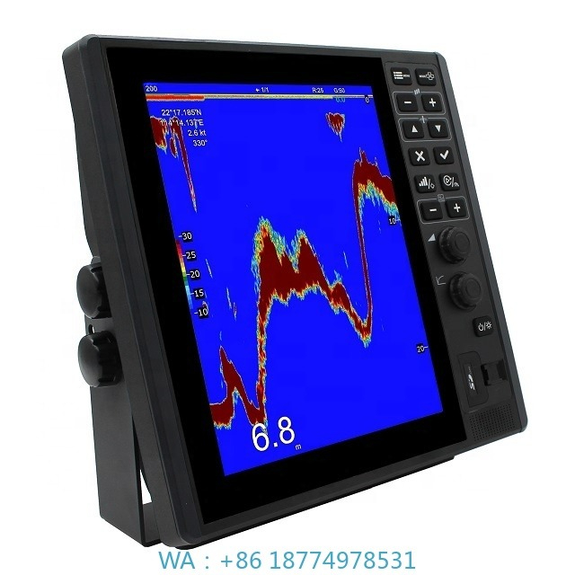 50KHZ / 200KHZ 魚群探知機 -12 (新製品! - Fishing Depth Finder のレビューと価格