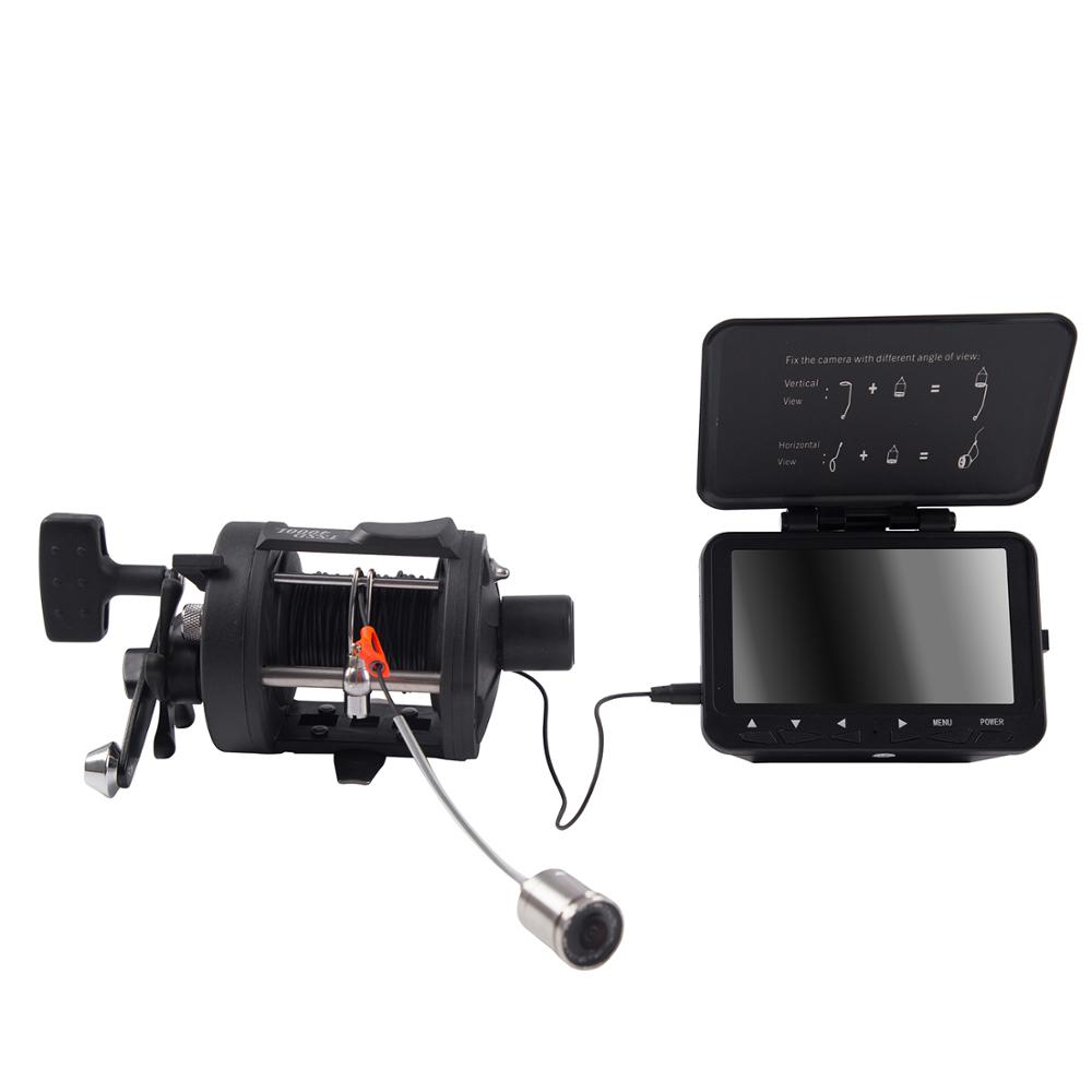 F06B ポータブル水中ビデオカメラ 15M 4.3インチ  - Underwater Camera のレビューと価格